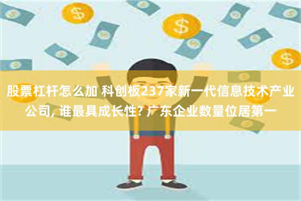 股票杠杆怎么加 科创板237家新一代信息技术产业公司, 谁最具成长性? 广东企业数量位居第一