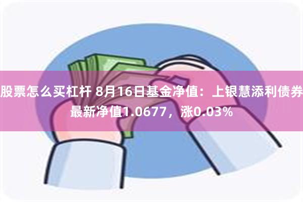 股票怎么买杠杆 8月16日基金净值：上银慧添利债券最新净值1.0677，涨0.03%