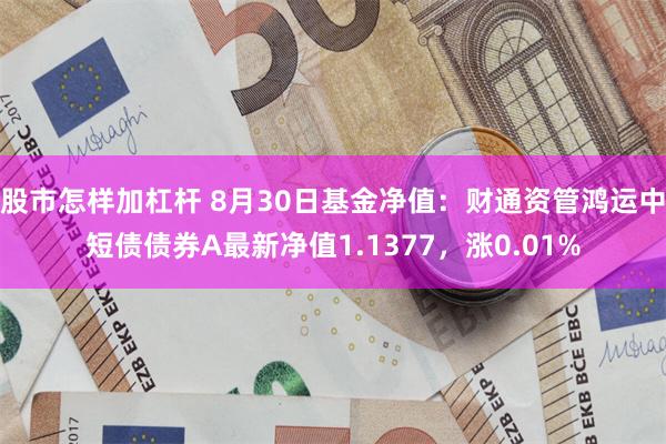 股市怎样加杠杆 8月30日基金净值：财通资管鸿运中短债债券A最新净值1.1377，涨0.01%