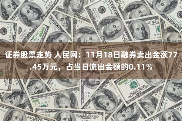 证券股票走势 人民网：11月18日融券卖出金额77.45万元，占当日流出金额的0.11%