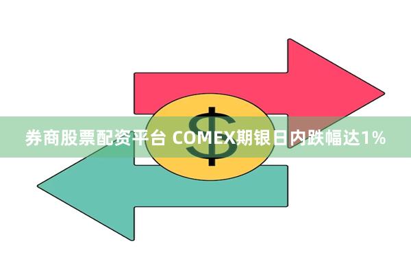 券商股票配资平台 COMEX期银日内跌幅达1%