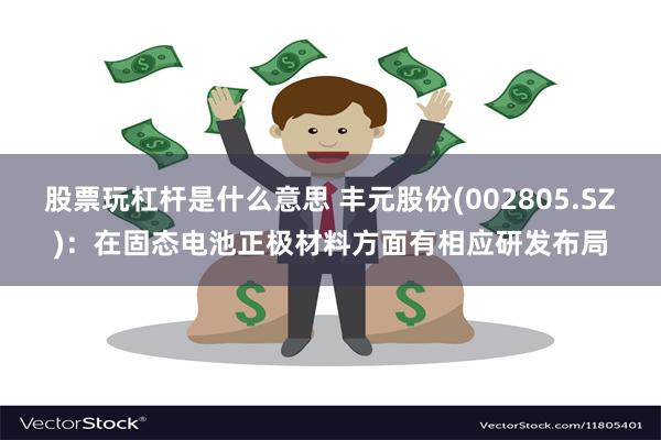 股票玩杠杆是什么意思 丰元股份(002805.SZ):在固态电池正极材料方面有相应研发布局